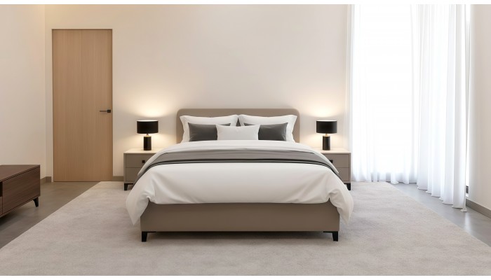 Кровать Белла 1600 Бежевый 