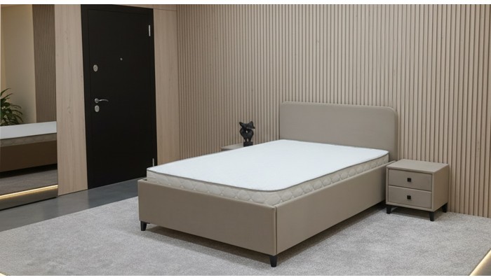 Кровать Белла 1400 Бежевый 