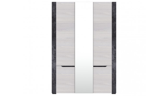 Брэкстон Шкаф 3-х ств. с зеркалом Брэкстон Шкаф 3-х ств. с зеркалом