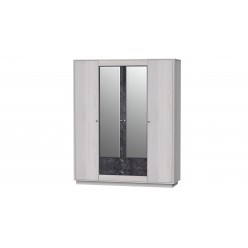 Манхеттен Шкаф 4-х створчатый анкор светлый