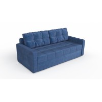 Диван Триумф Велюр цвет Синий