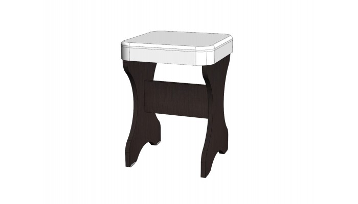 Табурет венге/белый 2 шт. Табурет венге/белый 2 шт.